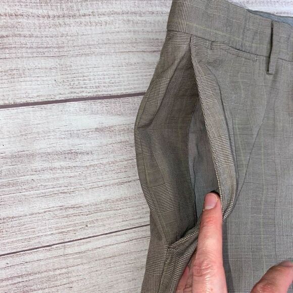 Banana republic cotton blend classic fit dressy casual pants 32/32 - Picture 4 of 12